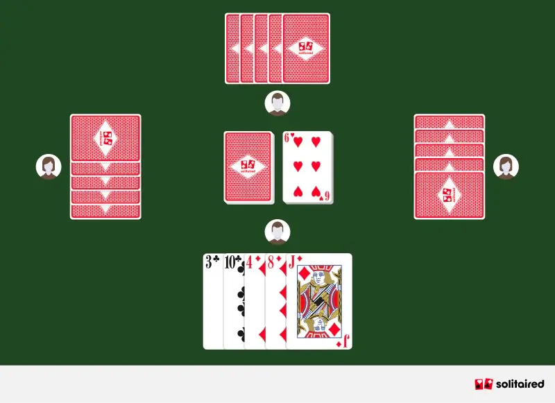 Crazy Eights Game Board